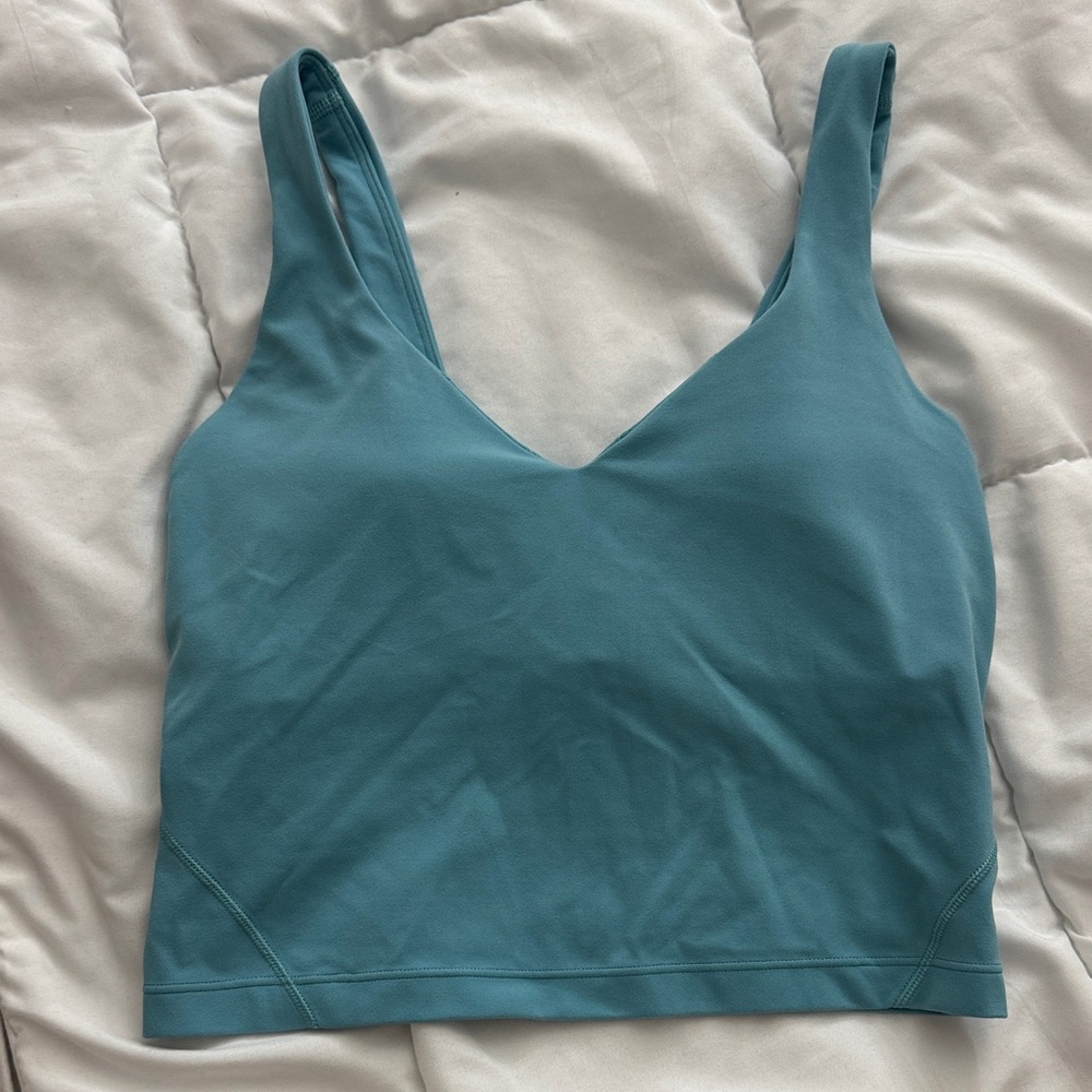 Lululemon blue Teal align tank top